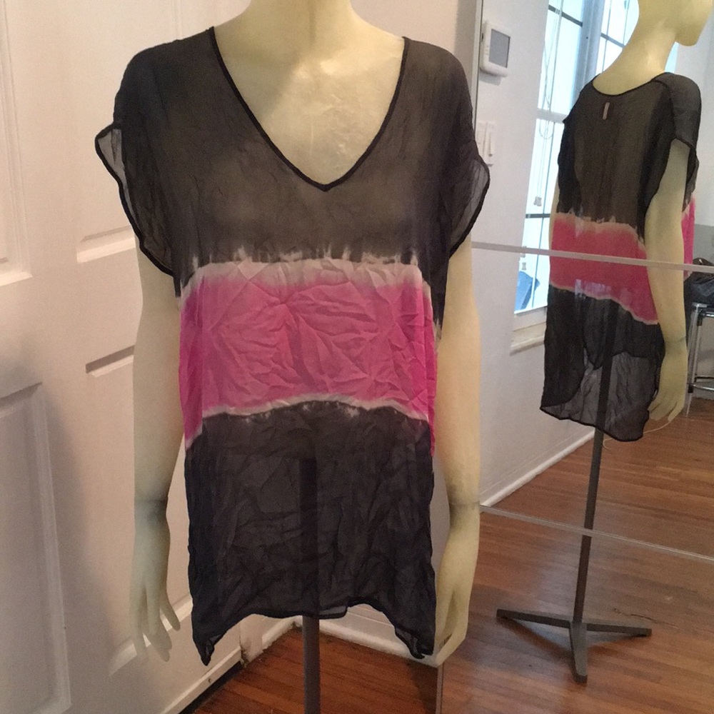 Gypsy silk cover up